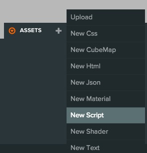 Add Script Dialog